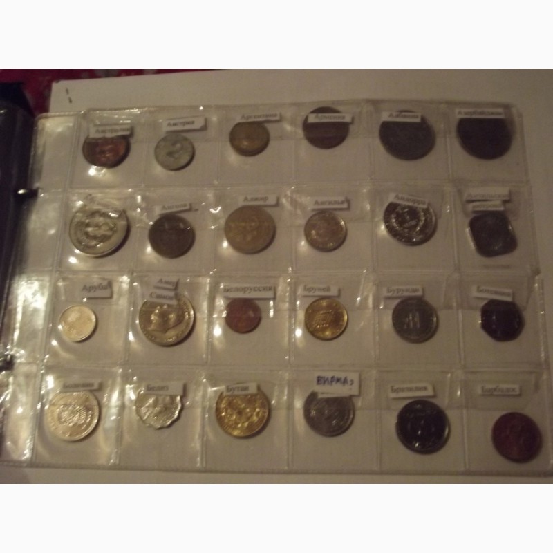 Фото 2. Коллекция иностранных монет