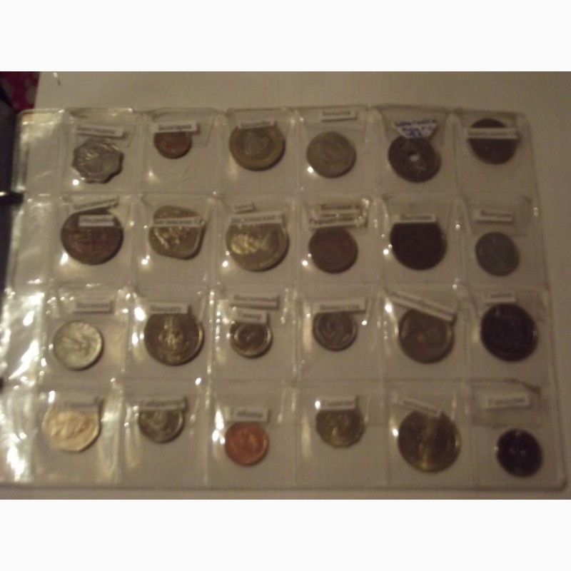 Фото 4. Коллекция иностранных монет
