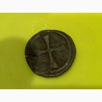 Христианская античная монета филларо, г. Чила, Дунайская колония государства Сурож /Судак/