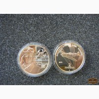 Монету Украины (83), И.Кожедуб в Москве