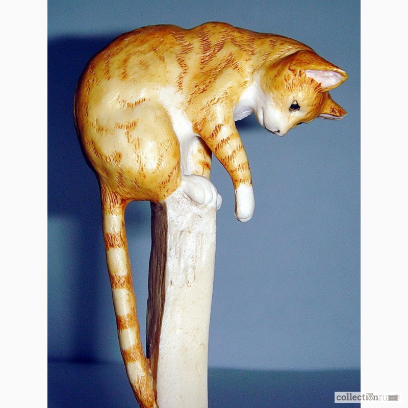 Фото 5. Коллекционная статуэтка Кошка и мышка