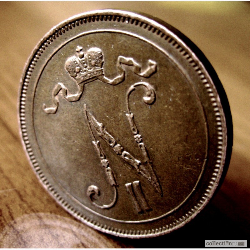 Фото 4. Раритет. Медная монета 10 пенни 1917 год