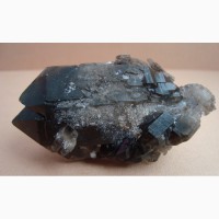 Морион, дымчатый кварц, сросток кристаллов
