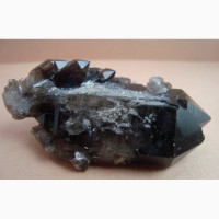Морион, дымчатый кварц, сросток кристаллов