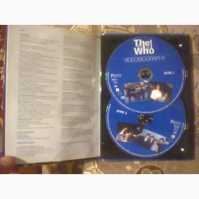 Фото 14. Коллекция лицензионных DVD дисков, с книгами, буклетом и копией билета на концерт