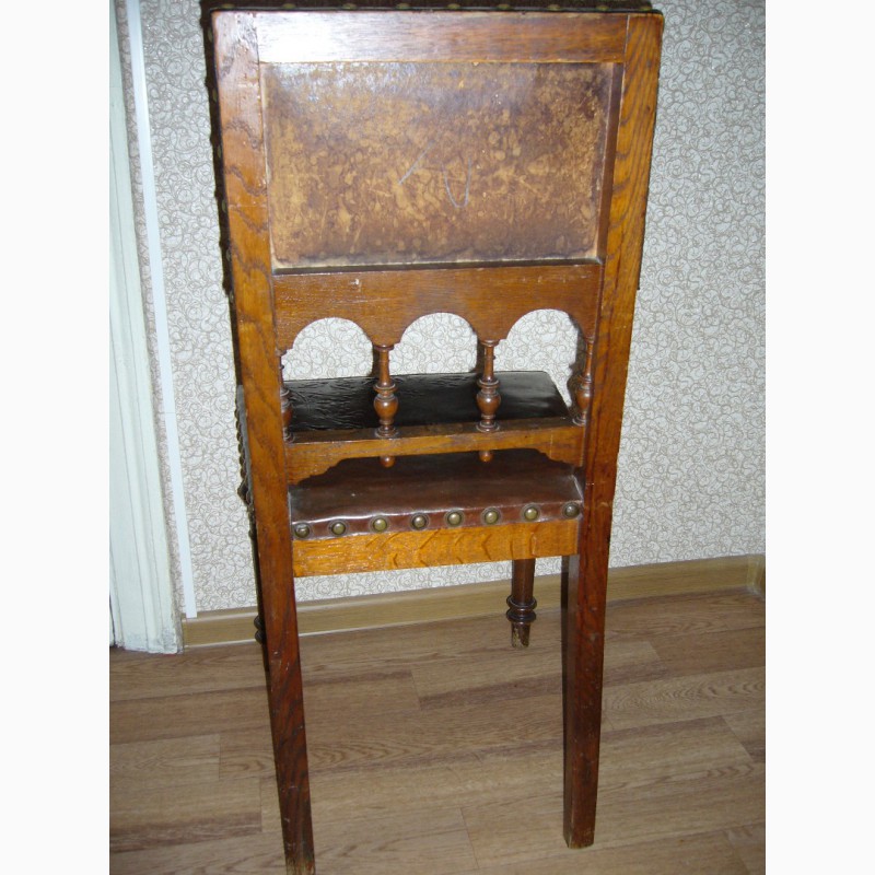 Фото 3. Продается набор кожаных стульев 19 век Германия
