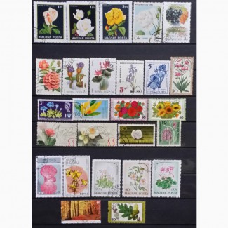 Продам почтовые марки тематика Флора