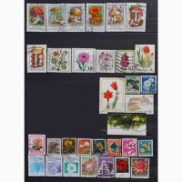 Продам почтовые марки тематика Флора