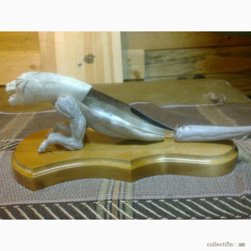 Фото 2. Продам сувенирный нож Дракон на подставке