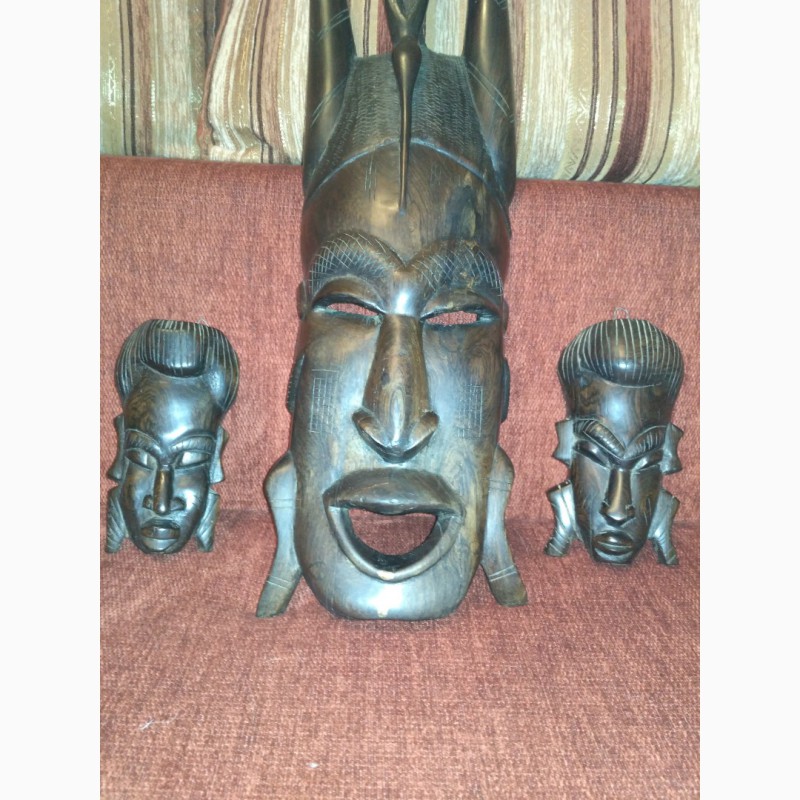 Фото 2. Продам Комплект африканских масок 1968 год