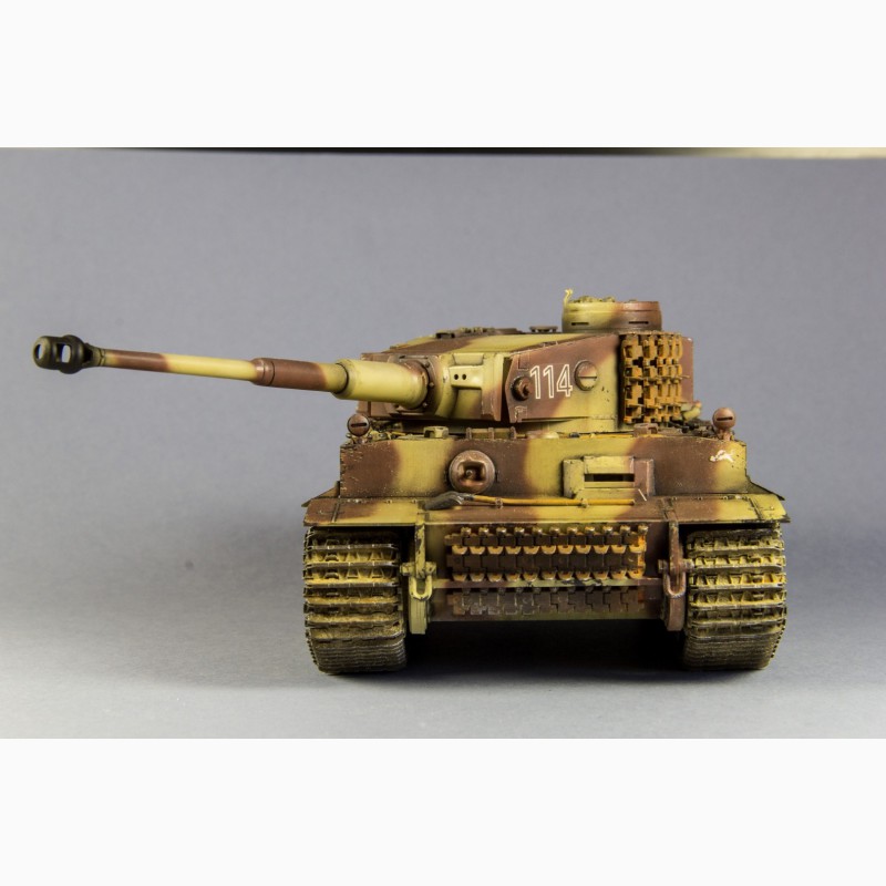 Фото 2. Модель танка Pz. VI Tiger в масштабе 1:35