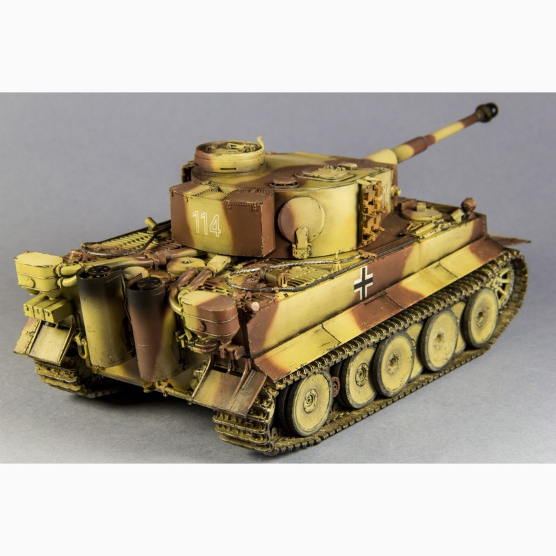 Фото 3. Модель танка Pz. VI Tiger в масштабе 1:35