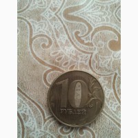 Продам монеты одна 5 рублей 1997 года а другая 10 рублей 2016