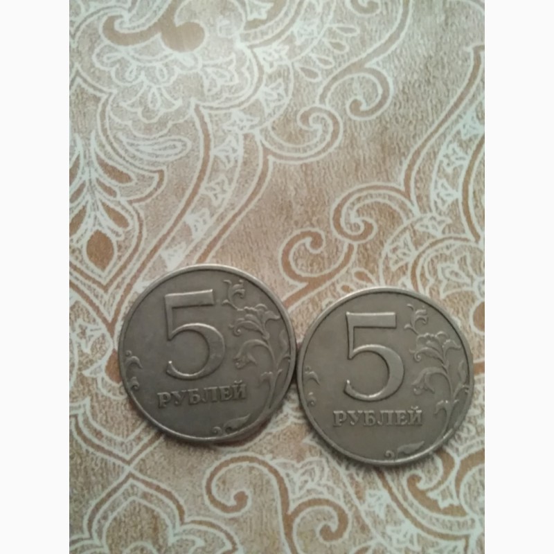 Фото 3. Продам монеты одна 5 рублей 1997 года а другая 10 рублей 2016