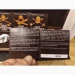 Тувалу. 1 доллар. 2010 г. Набор монетВеликие воины мира, серебро 999, унция. Пруф, эмаль