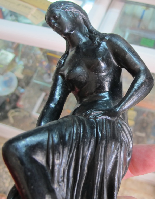 Фото 3. Чугунная статуэтка Девушка на купании, Касли, 1980 год