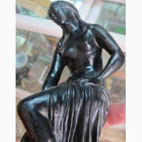 Чугунная статуэтка Девушка на купании, Касли, 1980 год