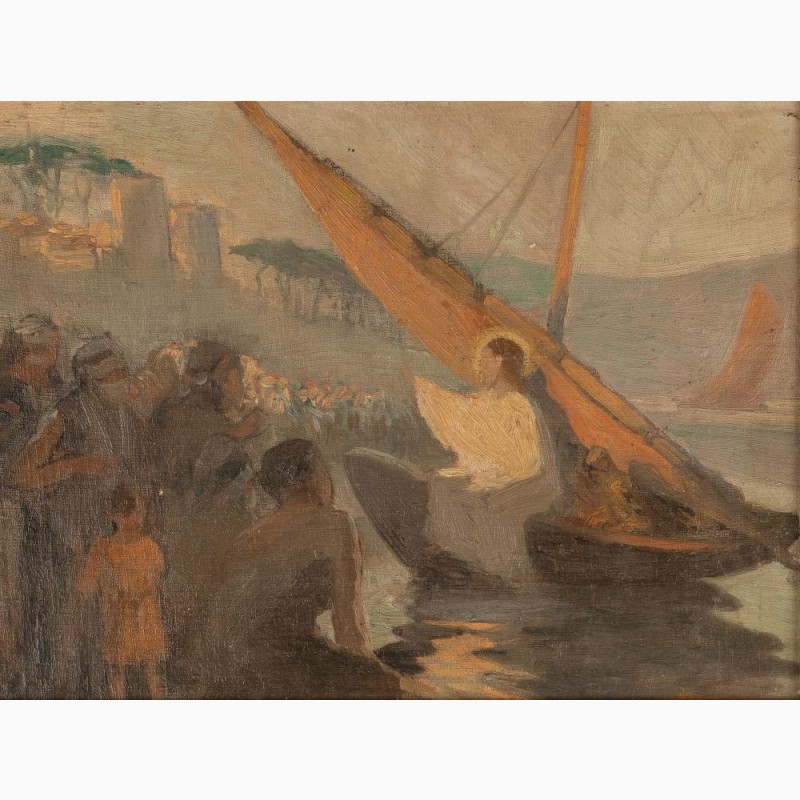 Фото 2. Проповедь Иисуса Христа на Тивериадском (Генисаретском) озере». 1870-е гг
