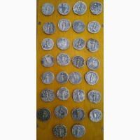Серебряные древнеримские денарии, коллекция 30 монет, Древний Рим