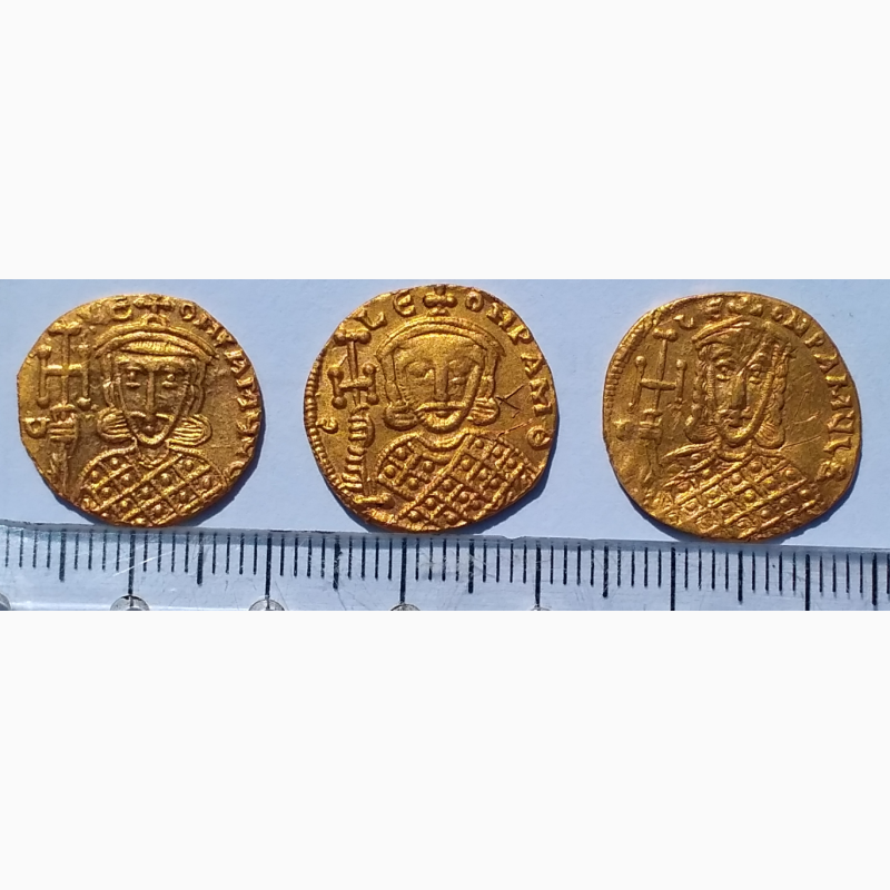 Фото 2. Продам монеты (солиды) Византийская империя, Константин V, 741-775 гг