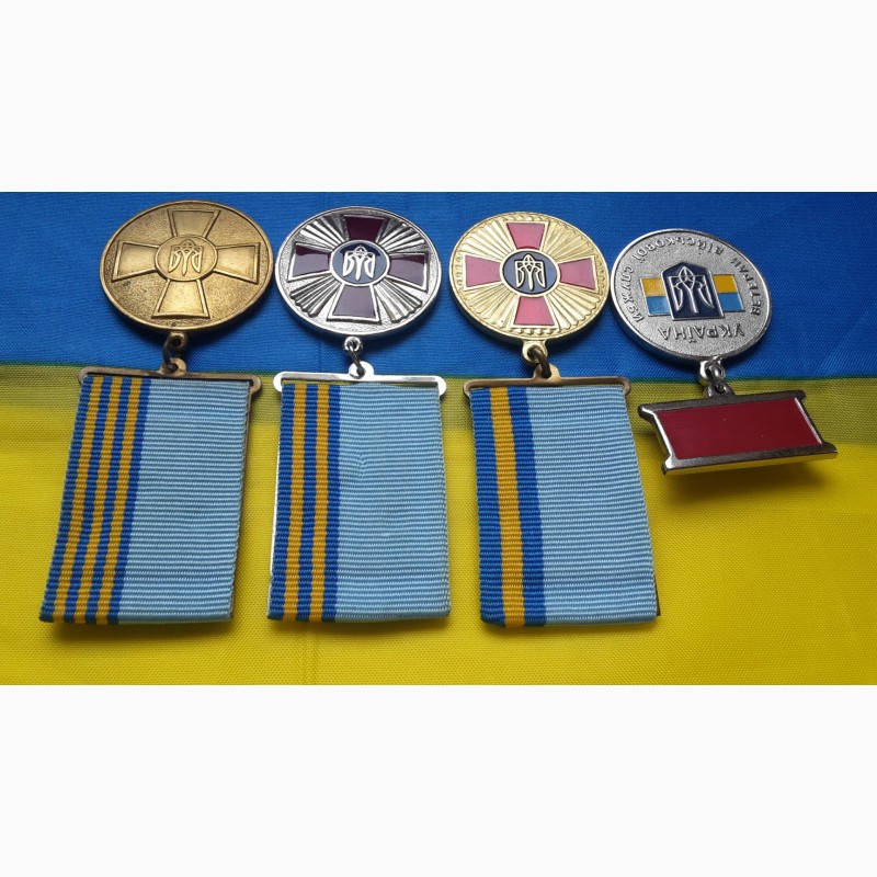 Фото 6. Медали. За безупречную службу 1, 2, 3 степень. Ветеран. ВС Украина. комплект 4 медали