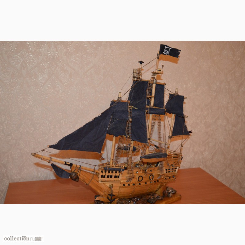 Фото 4. Пиратский корабль, сделан своими руками