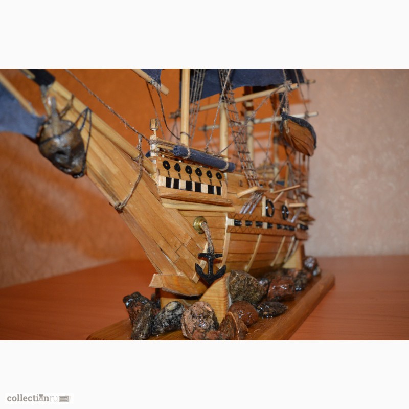 Фото 7. Пиратский корабль, сделан своими руками