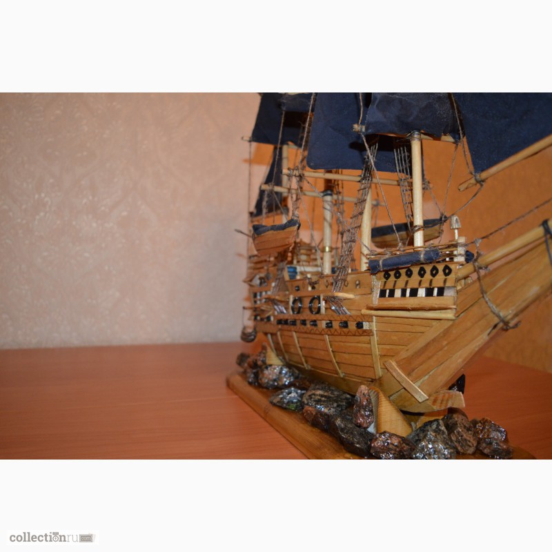 Фото 8. Пиратский корабль, сделан своими руками