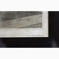 Продается Русский художественный листок В. Тимма Киево-Печерская лавра 31 1857 год