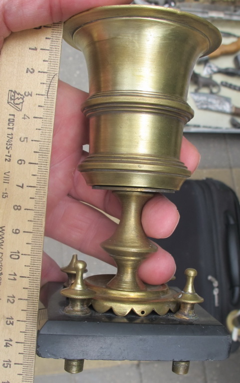Фото 2. Настольная бронзовая ваза для карандашей и ручек, 19 век, царская Россия