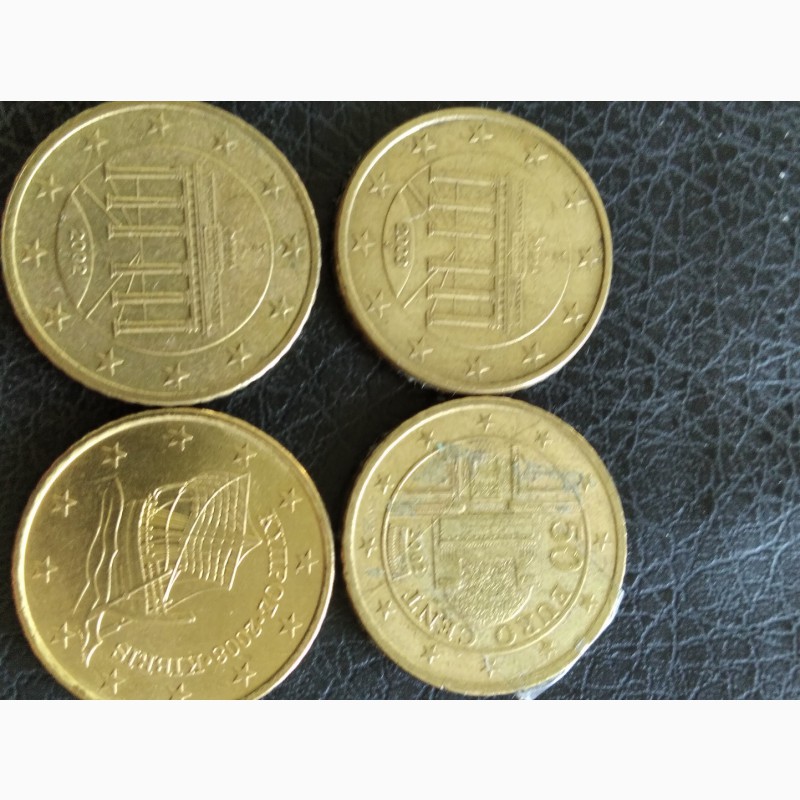Фото 7. Монеты Евро, много разных