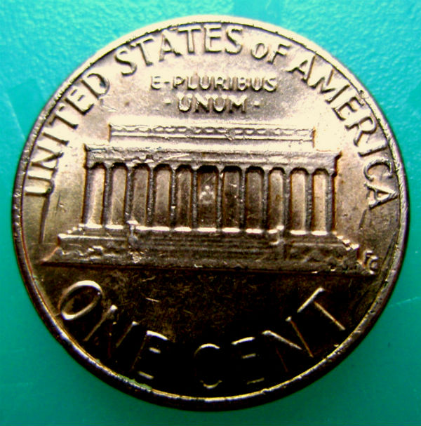 Фото 2. Редкая монета 1 цент 1982 год