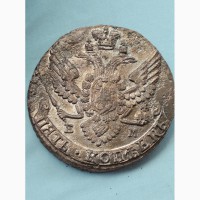 Монеты в 5 копеек Елизаветы 1760, 1761г. и Екатерины 72, 78, 80, 85, 86, 89, 90, 95 год ЕМ