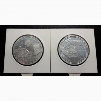 Испания, сет из двух монет, 1998 и 2000, UNC
