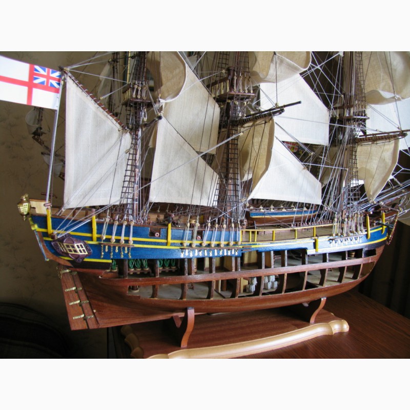 Фото 2. Продам модель парусника Bounty