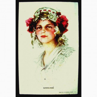 Редкая открытка. «Чувственная королева».1900 год