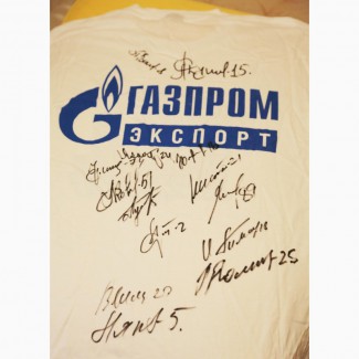 Продам футболку с автографами легенд советского хоккея: Якушев, Макаров, Каменский и др