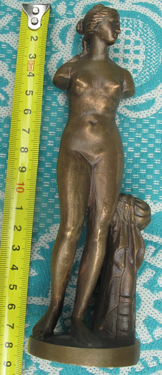 Бронзовая статуэтка Венера Милосская, старая