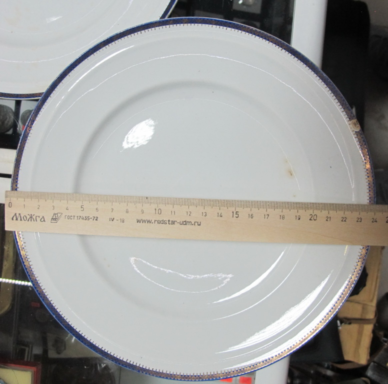Фото 4. Фарфоровые тарелки 6 шт, комплект Кузнецова