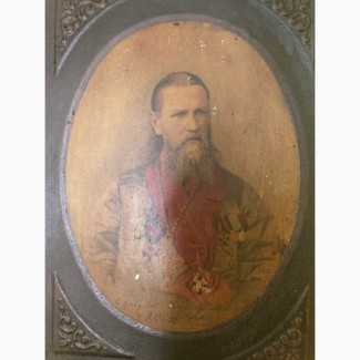Портрет Святой праведный Иоанн Кронштадтский начало ХХ века