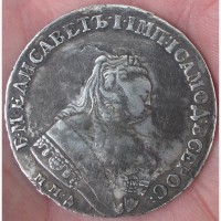 Серебряный рубль Елизавета, 1749 год