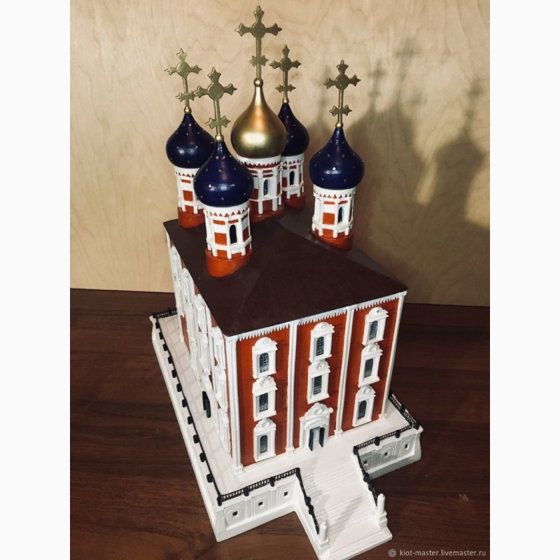 Архитектурный макет.Успенский Собор (Рязанский Кремль)