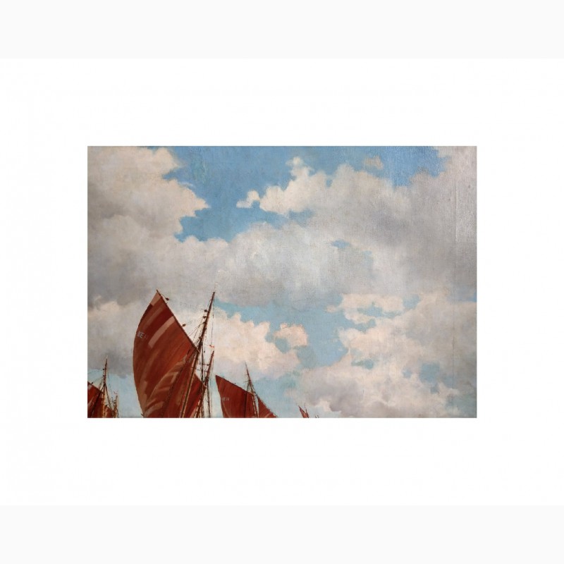 Фото 7. Продается Картина Парусные судна. Alfred Tutt 1930 год