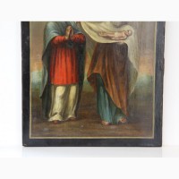 Продается Икона Святая Анна Пророчица и Святой Симеон Богоприимец. Тобольск 1810 год