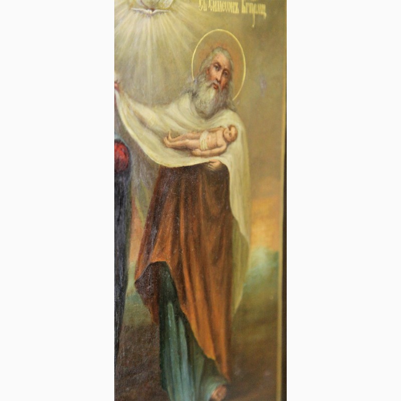 Фото 11. Продается Икона Святая Анна Пророчица и Святой Симеон Богоприимец. Тобольск 1810 год