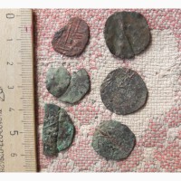 Монеты таманские подражания византийским монетам, коллекция 6 шт