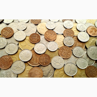 Монеты Бельгии - 9 руб. за монету