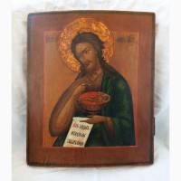 Продается Икона Св. Иоанн Предтеча. Конец XIX века