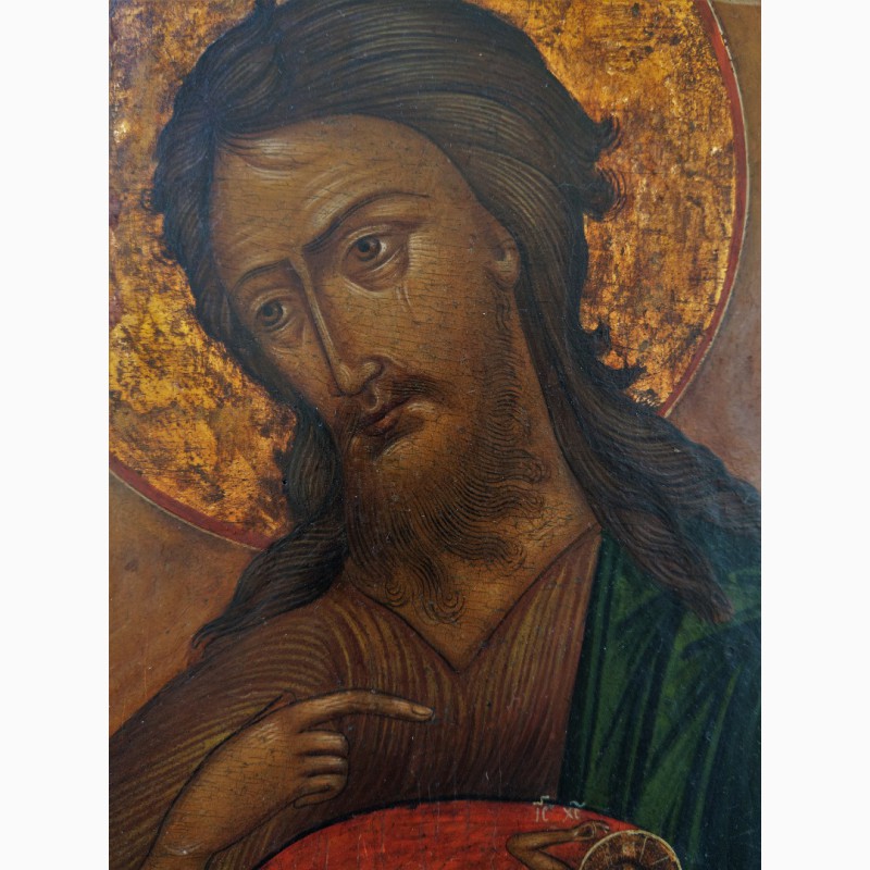 Фото 3. Продается Икона Св. Иоанн Предтеча. Конец XIX века