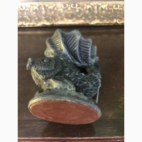 Пепельница Золотая рыбка (металл, 14 см)